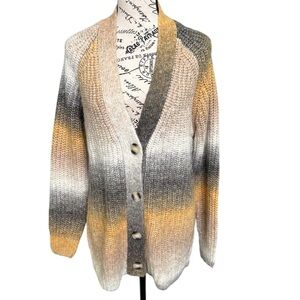 For The Republic Multicolor Women's Cardigan Sweater